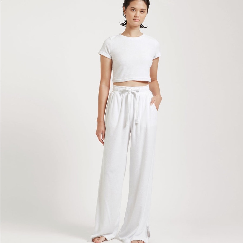 Myra Swim Sawar Pant in Vanilla
